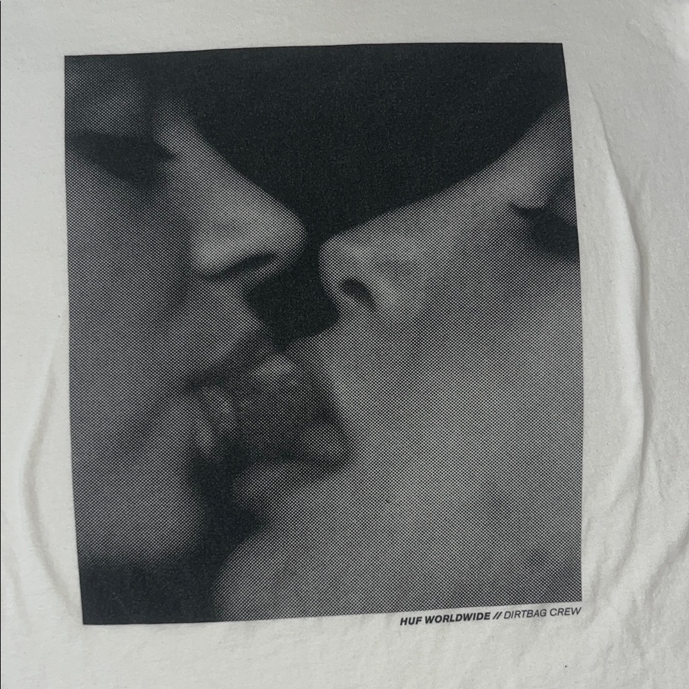 HUF Graphic Tee with Black Print - Picture 3 of 4